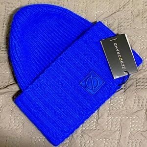Cole Haan zero grand blue knot beenie